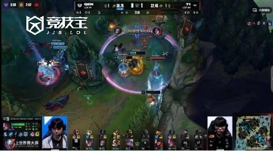「竞技宝」LOL-S15小组赛：GEN横扫T1晋级